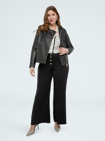 regular Pantaloni di Fiorella Rubino in nero