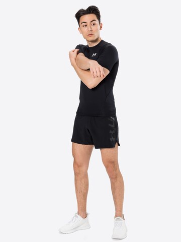 UNDER ARMOUR Normální Sportovní kalhoty 'Speedpocket' – černá