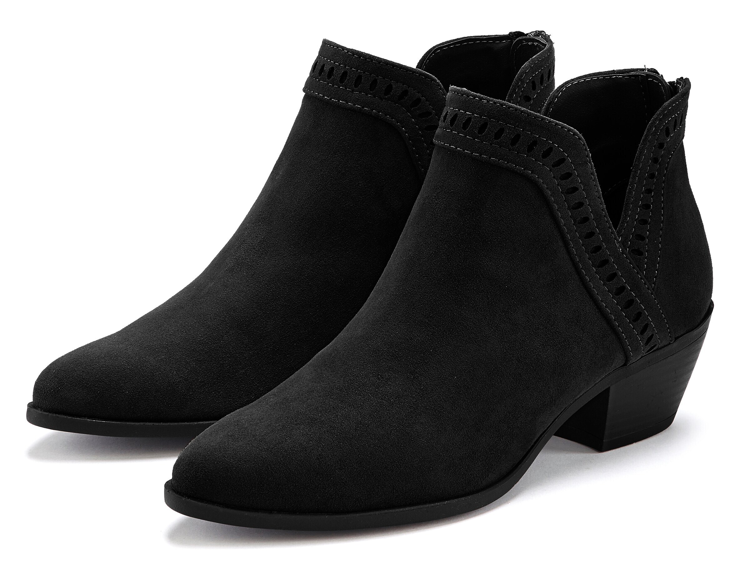 LASCANA Ботинки в Черный