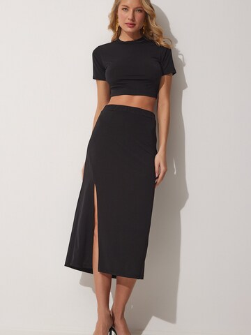 Happiness İstanbul Kostium w kolorze czarny