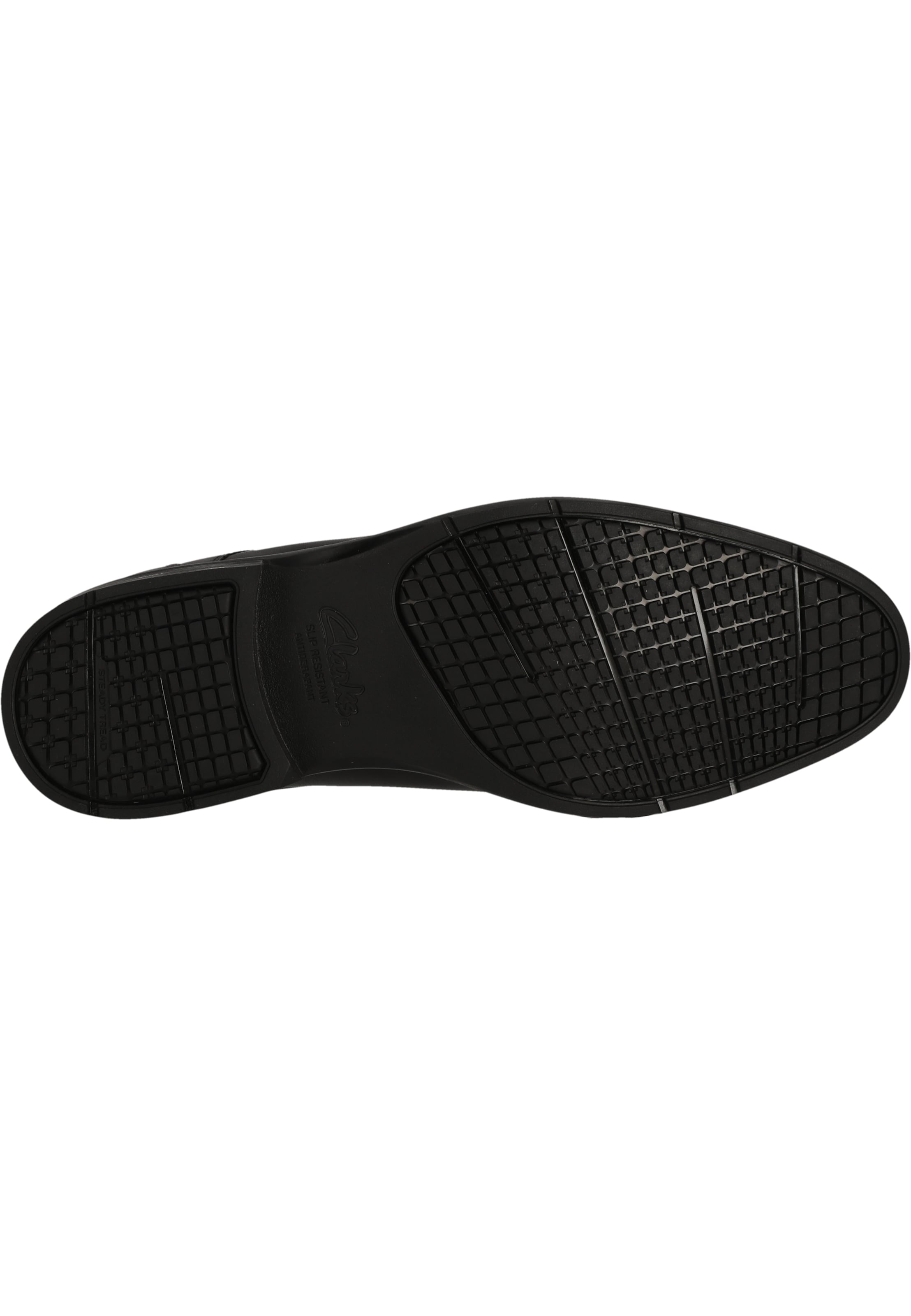 CLARKS Businessschuhe 'Steadwell' in Schwarz