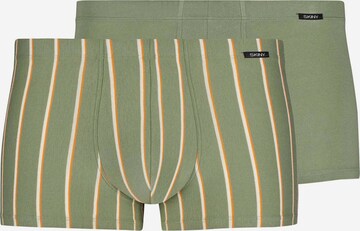 Boxer di Skiny in verde: frontale