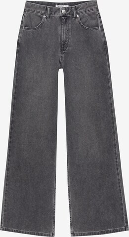 Pull&Bear Wide Leg Jeans i grå: forside