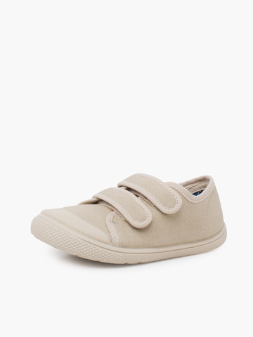 Pisamonas - Zapatillas deportivas en beige: frente