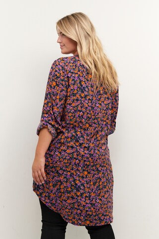 KAFFE CURVE Shirt Dress 'milana ' in Mixed colors