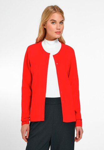 Cardigan Uta Raasch en rouge : devant