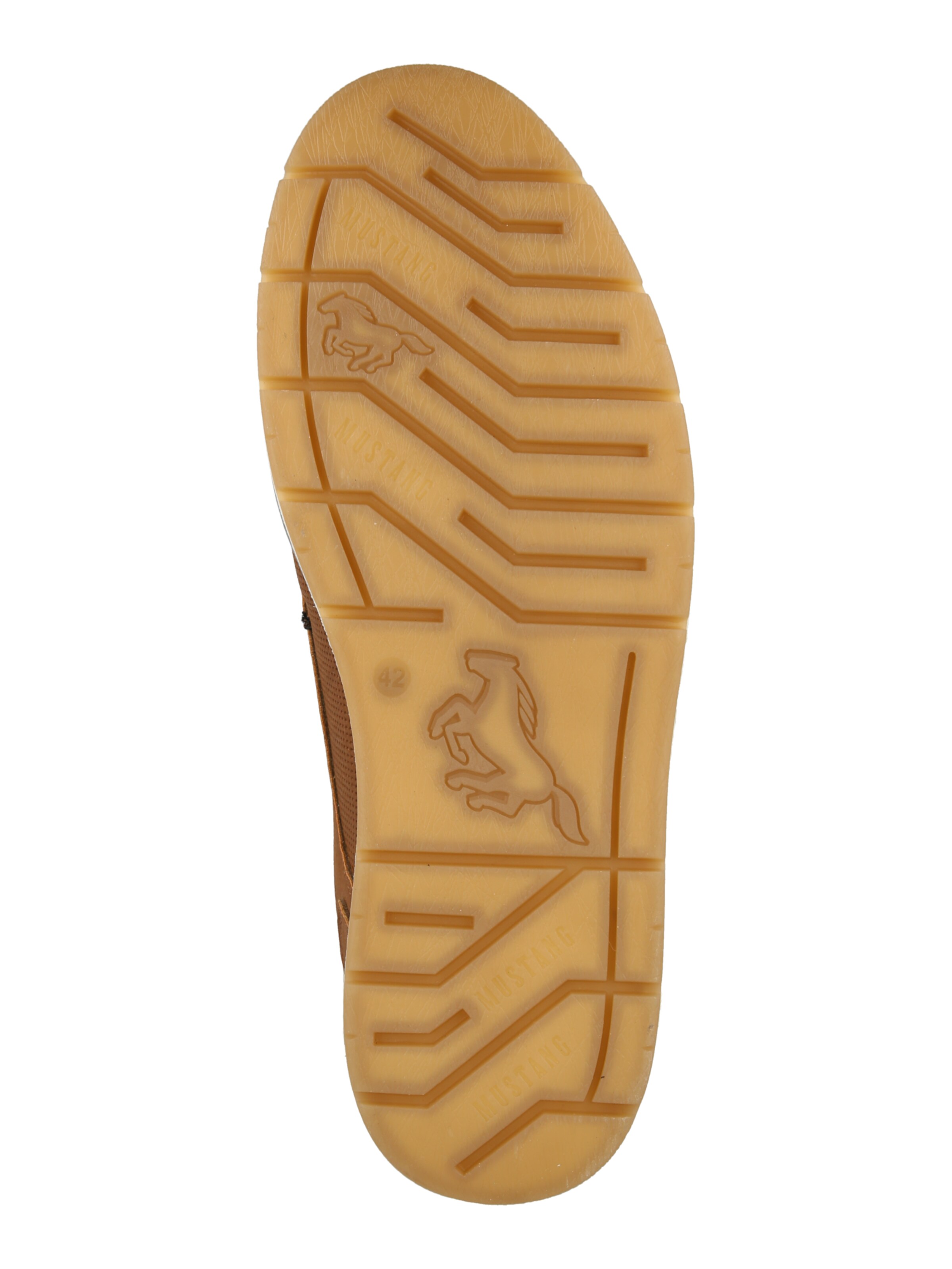 MUSTANG Обувь на шнуровке в Коричневый