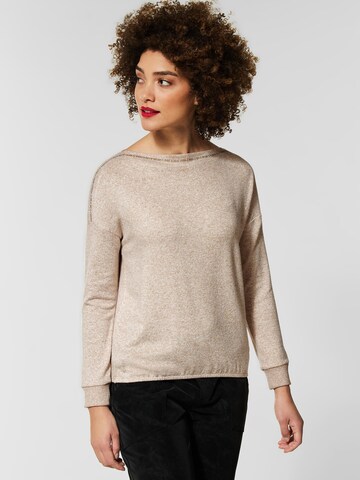 STREET ONE Shirt 'Cosy' in Beige: predná strana