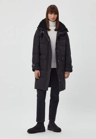 Finn Flare Steppmantel 'Stylish' in Schwarz