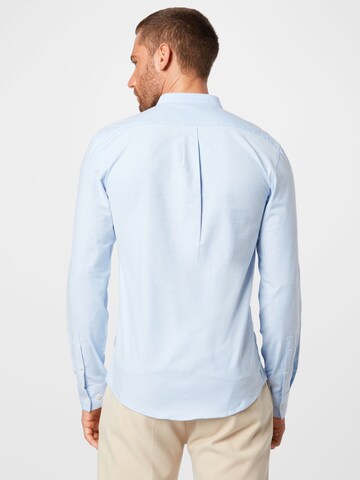 Lindbergh Slim fit Overhemd in Blauw