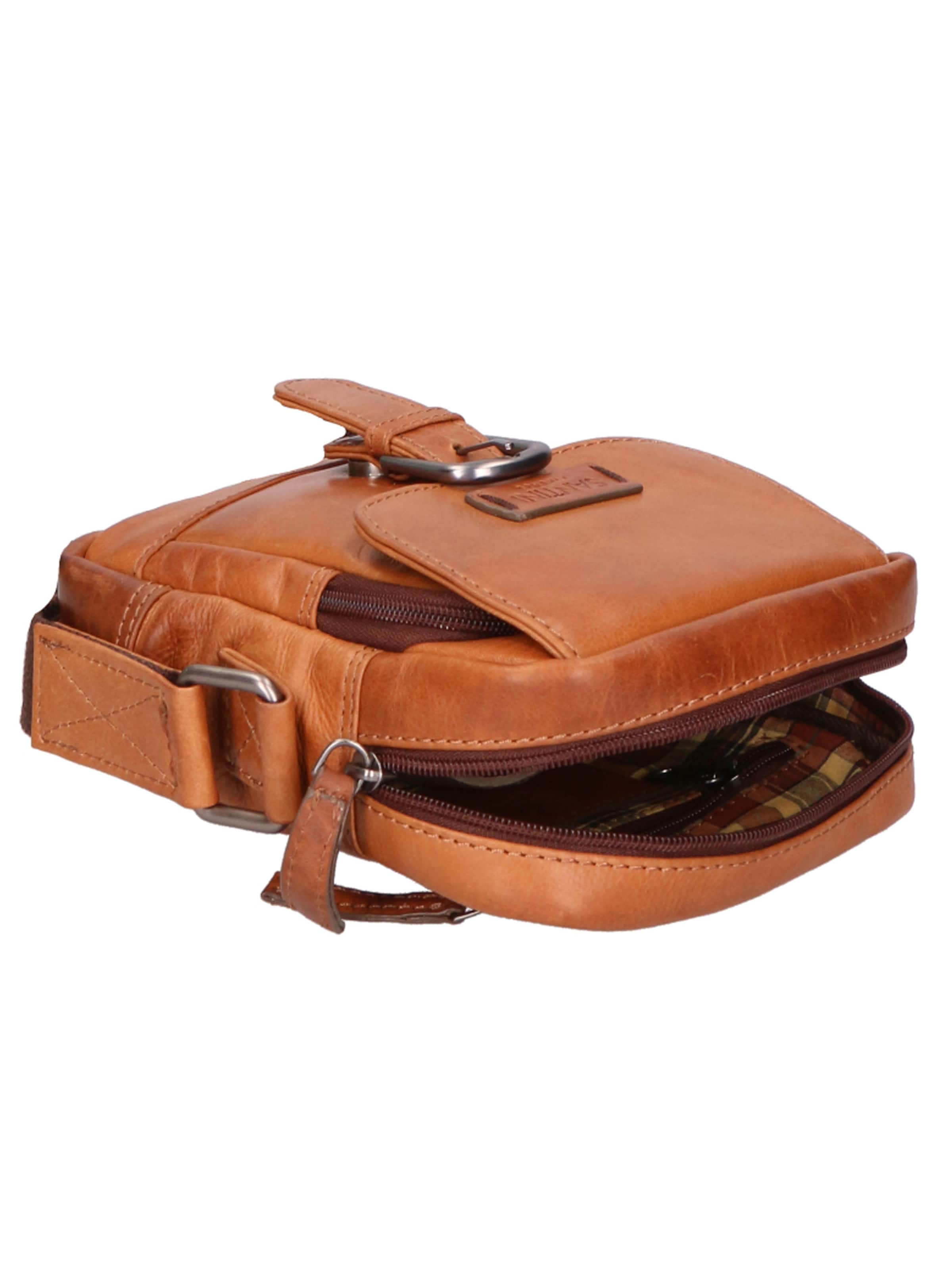 Santini Firenze Schoudertas in Bruin