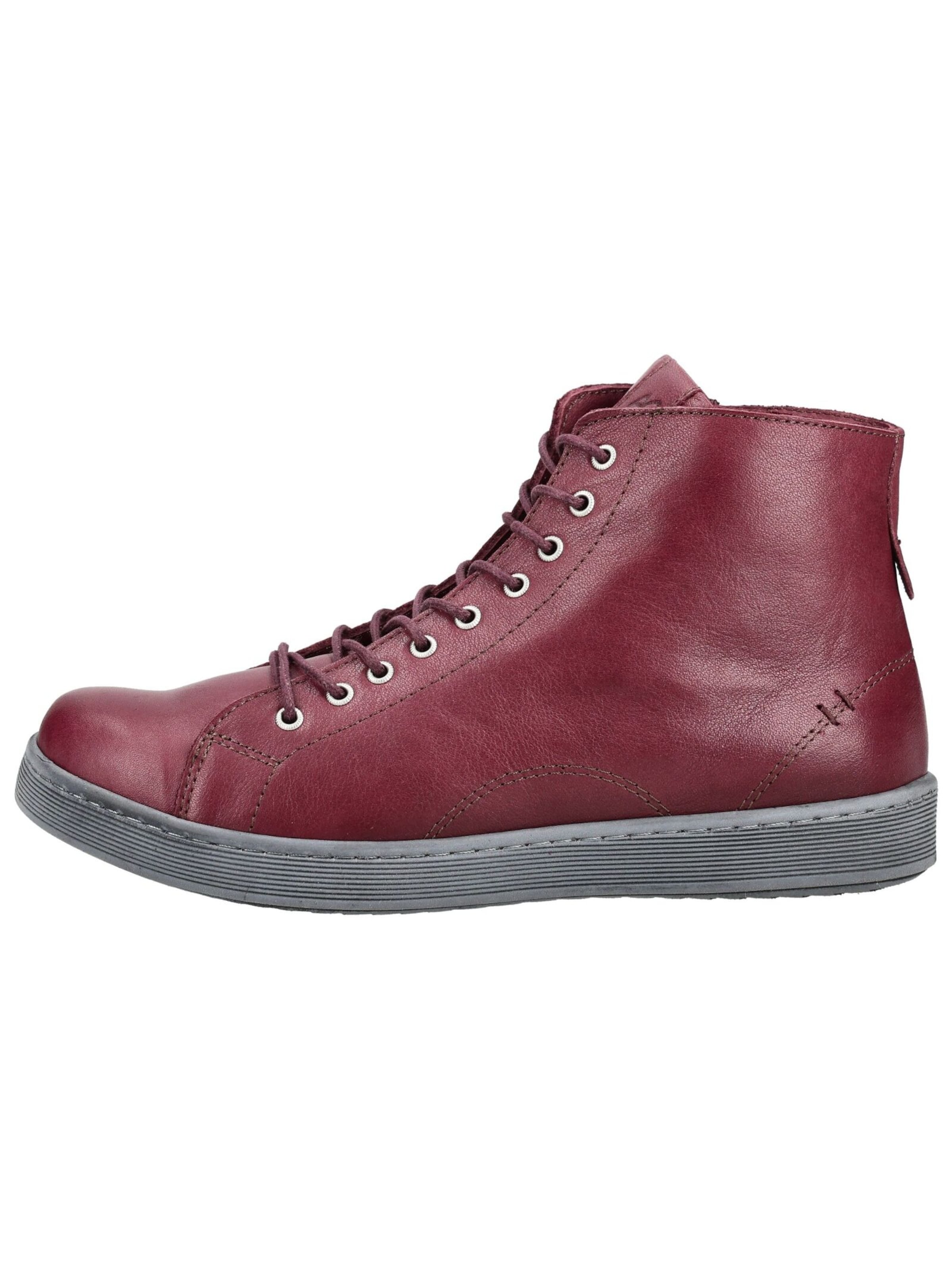 ANDREA CONTI Lace-up bootie in Red