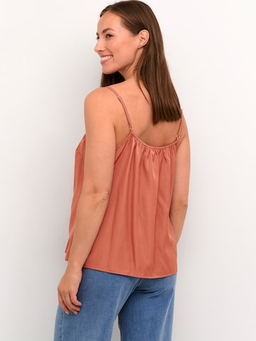 Cream Top 'Anna' in Oranje