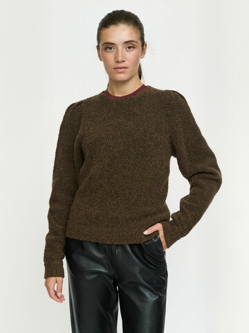 Soft Rebels - Jersey ' SRThunder ' en marrón: frente