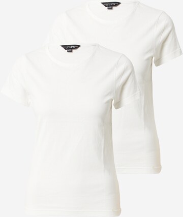 T-shirt Dorothy Perkins en blanc : devant