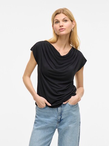 VILA Shirt 'VIModala' in Black: front