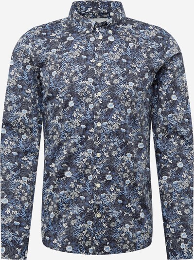Casual Friday Chemise 'Arthur' en bleu marine / bleu clair / blanc, Vue avec produit