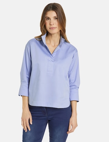 GERRY WEBER Bluse in Blau: predná strana