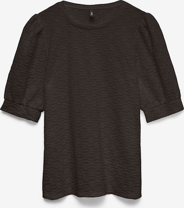 VERO MODA Shirt 'VMFlower' in Brown: front