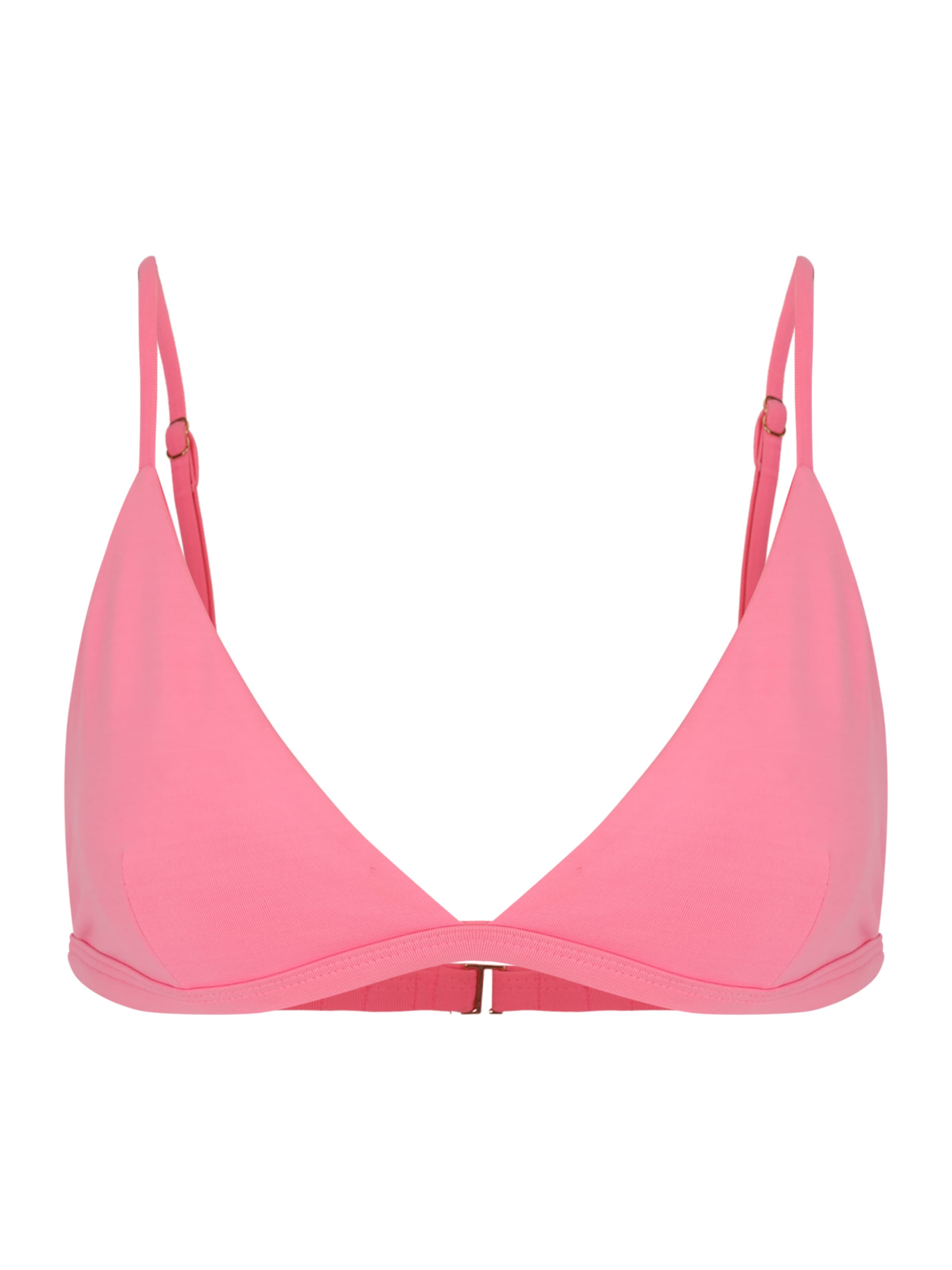 ReBirth Studios x Bionda Сутиен с триъгълни чашки Горнище на бански 'Melina' в розово: отпред