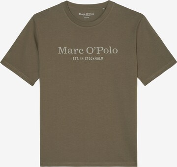 T-Shirt Marc O'Polo en marron : devant