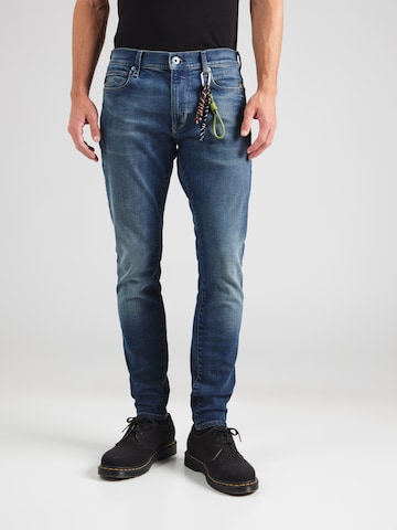 G-STAR Skinny Jeans 'Lancet' i blå: framsida