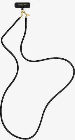 Cheeky Chain Munich Smartphonehoesje 'Estelle' in Zwart: voorkant