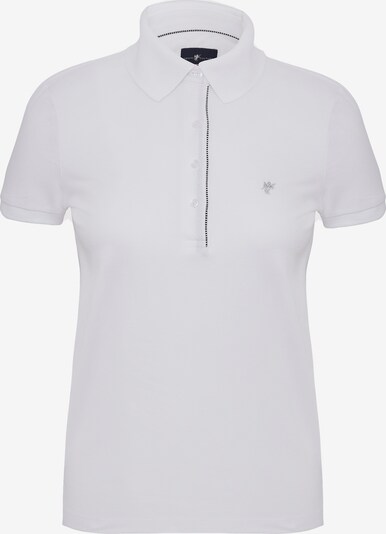 DENIM CULTURE Camiseta en negro / blanco, Vista del producto