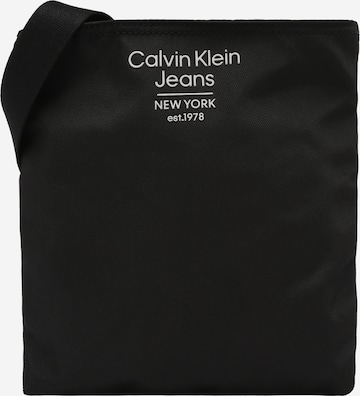 Calvin Klein Jeans Skulderveske i svart: forside