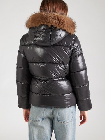 Monki Winter jacket in Black