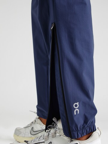 On Tapered Sporthose in Blau