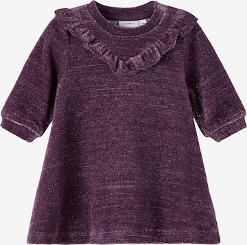 Robe 'Romane' NAME IT en violet : devant