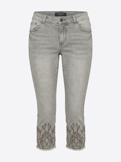 KOROSHI Jeans in schwarzmeliert, Produktansicht