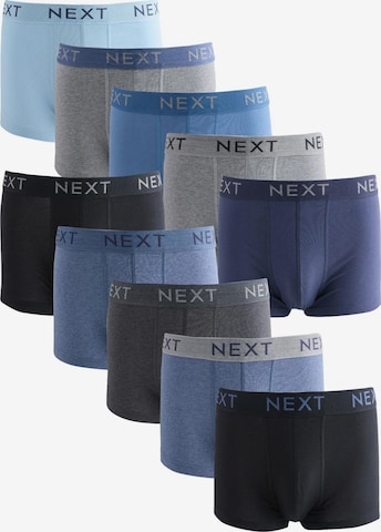 Boxeri de la Next pe albastru: față