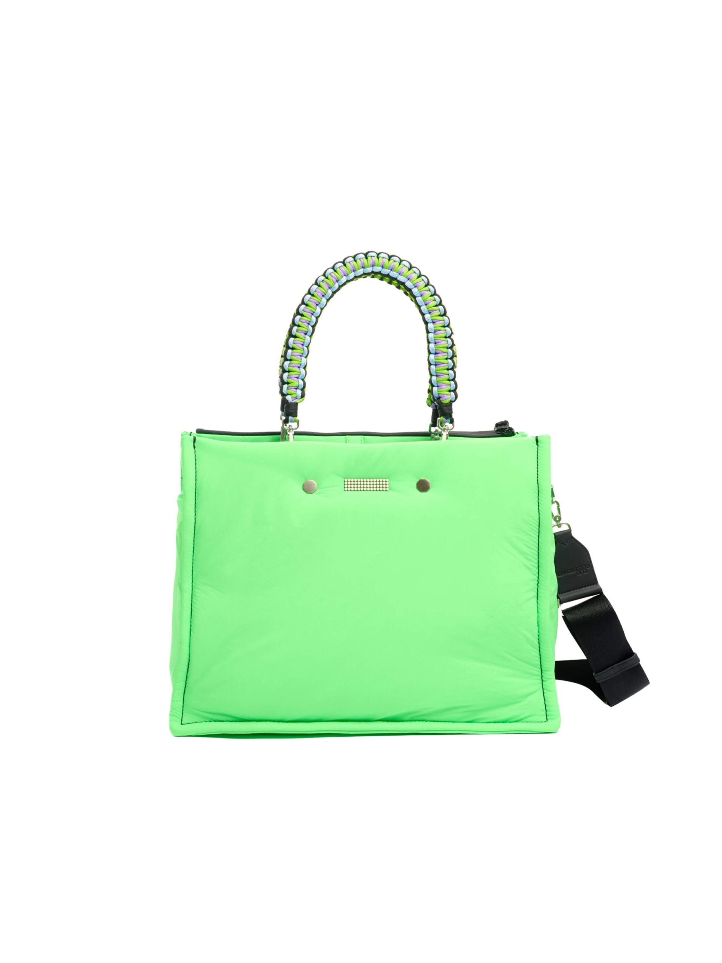 Clio Handbag 'FLEX NYLON' in Green: front