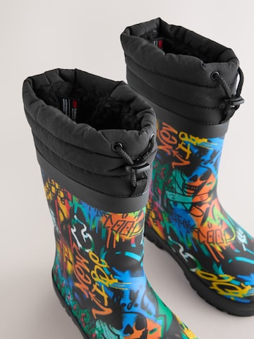Next Gummistiefel in Schwarz