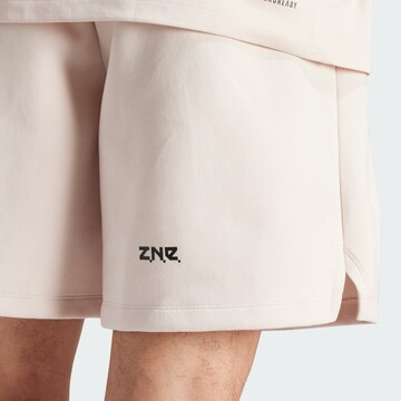 ADIDAS SPORTSWEAR Loosefit Sportshorts 'Z.N.E. Premium' in Pink