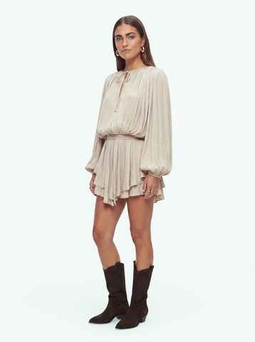 La Pajé Cocktail Dress in Beige