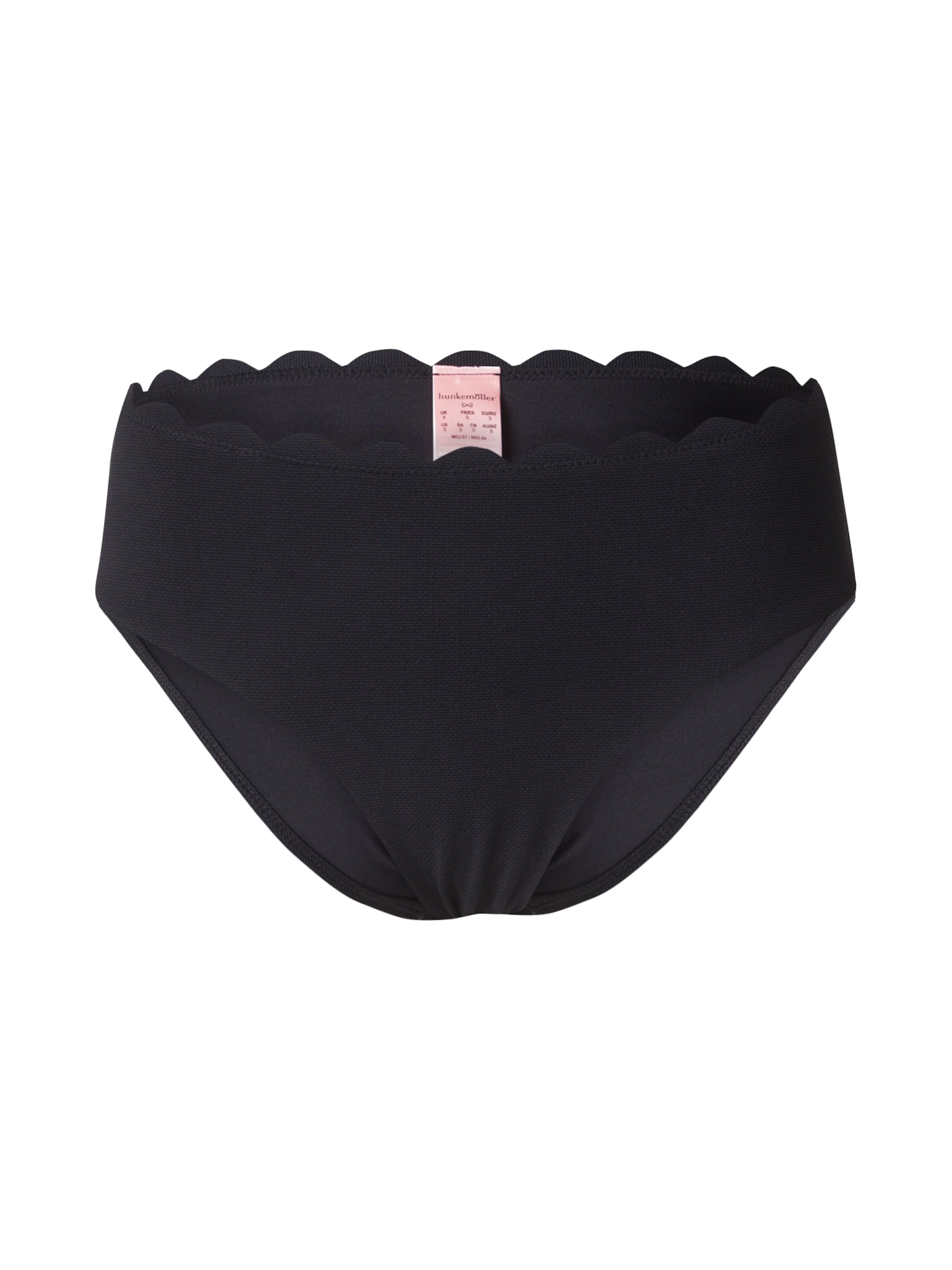 Hunkemöller - Cueca biquíni em preto: frente