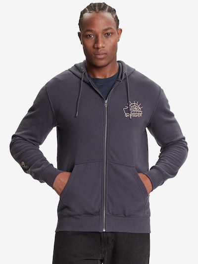 QUIKSILVER Sweatshirt 'Quiksilver Zip Hoodie' in L in Dark blue, Item view