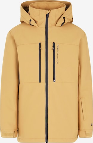 PROTEST Athletic Jacket 'PRTFLYNTY JR' in Yellow: front