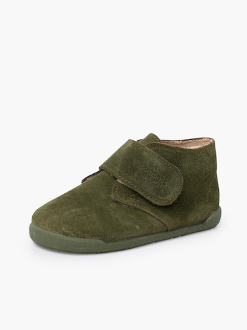 Pisamonas - Bota em verde