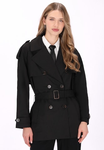 DreiMaster Klassik - Abrigo de entretiempo 'Classic' en negro: frente