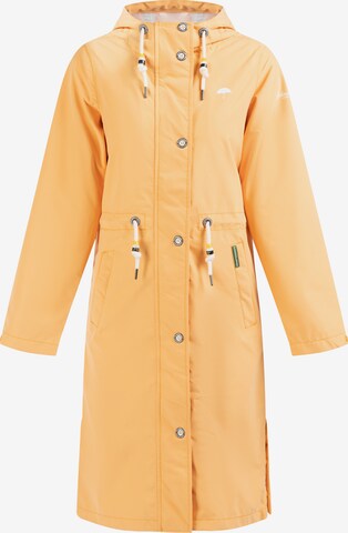 Schmuddelwedda Raincoat in Orange: front