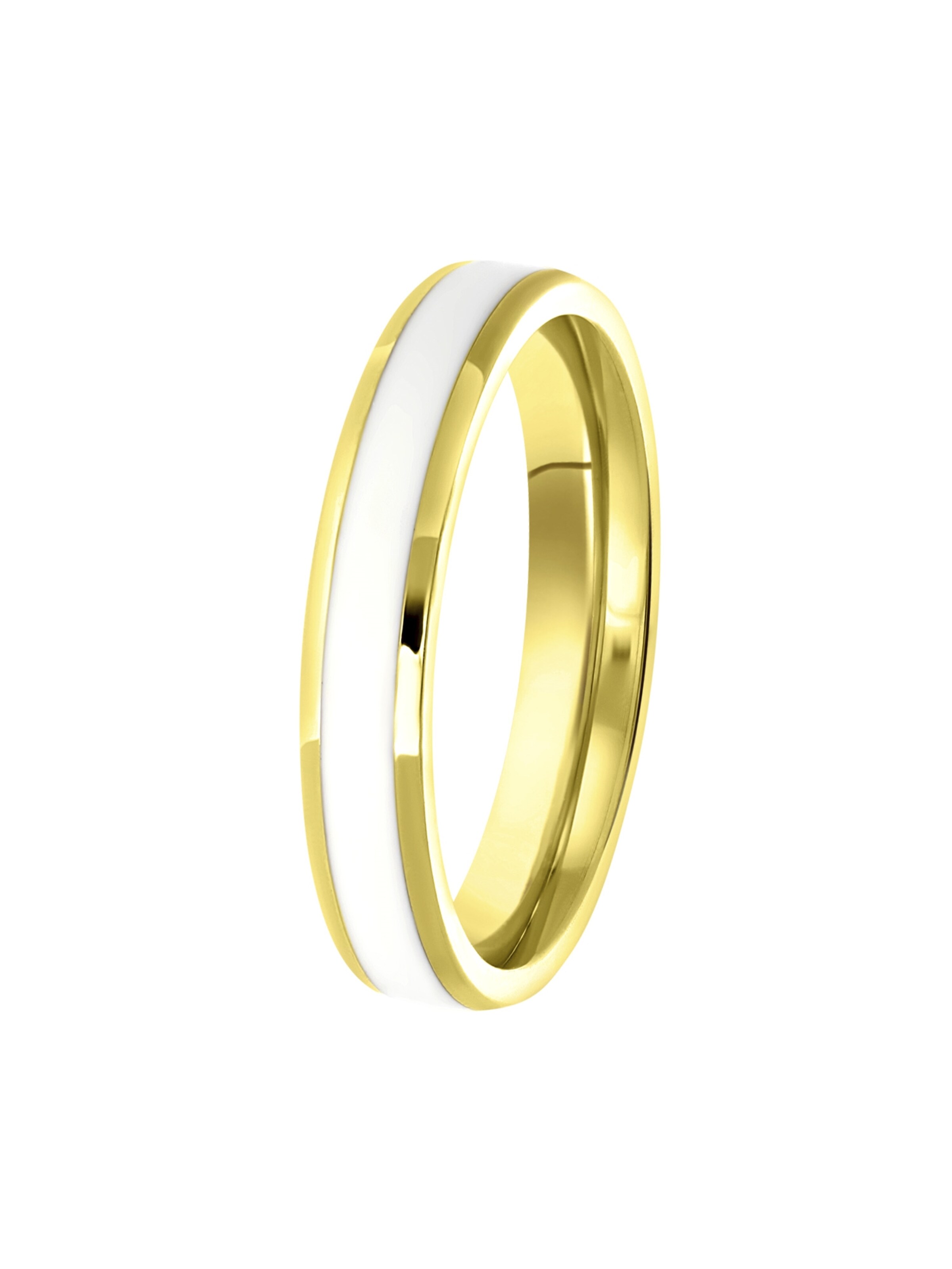 Lucardi Ring in Gold: Vorderseite