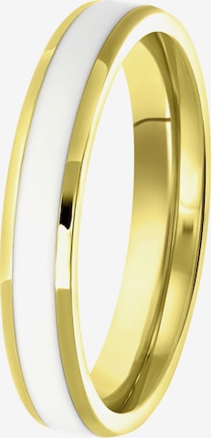 Lucardi Ring in Goud: voorkant