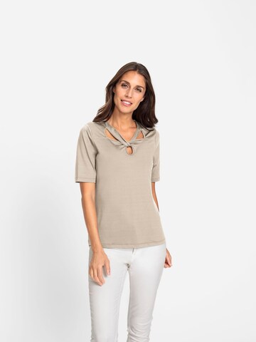 heine - Blusa en beige: frente