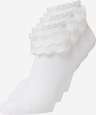PIECES Socken 'JOLINE' in weiß, Produktansicht