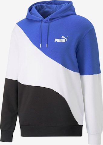 PUMA - Camiseta deportiva en azul: frente