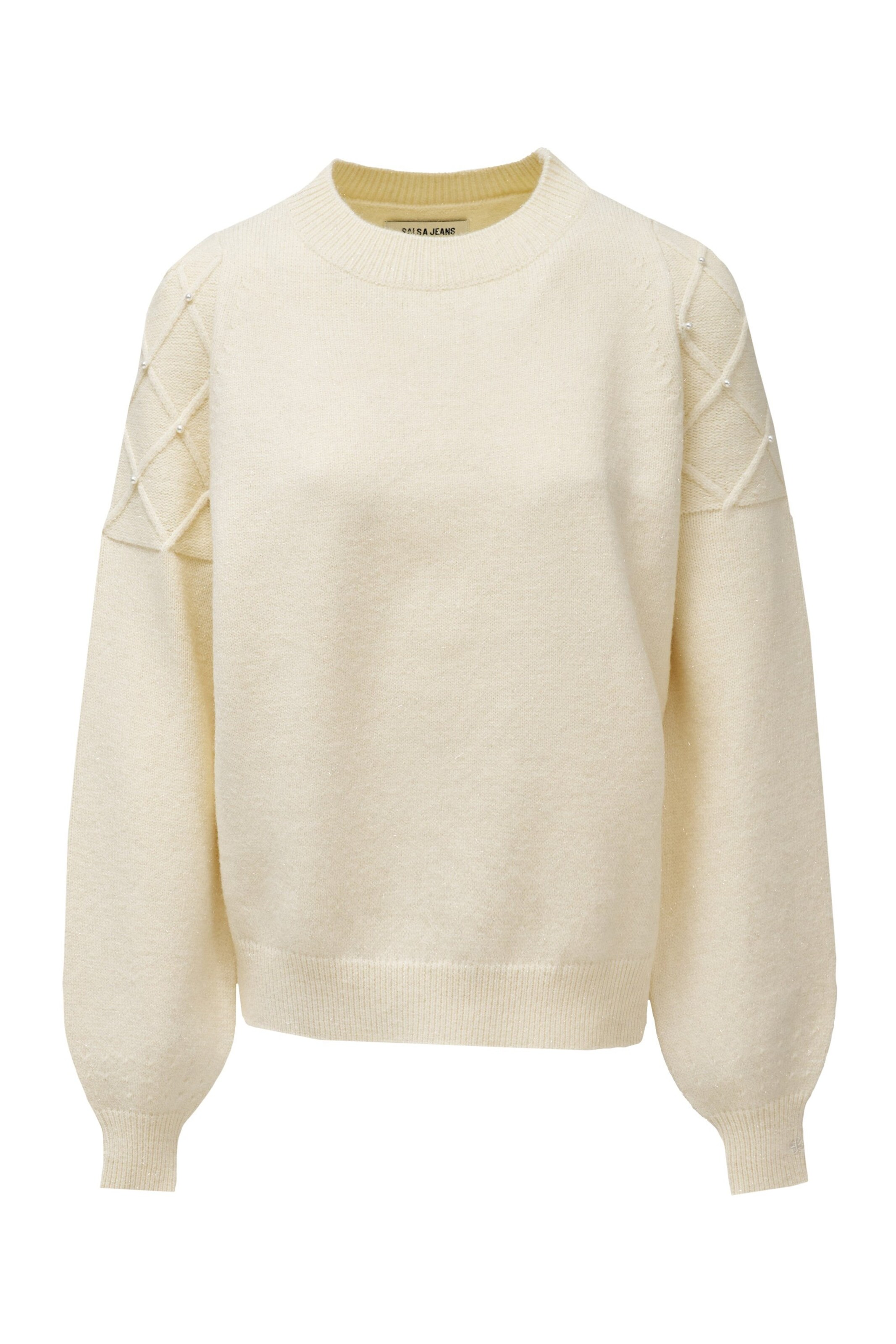 Salsa Jeans Sweater in White: front